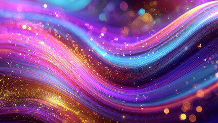 abstract background with glowing lights