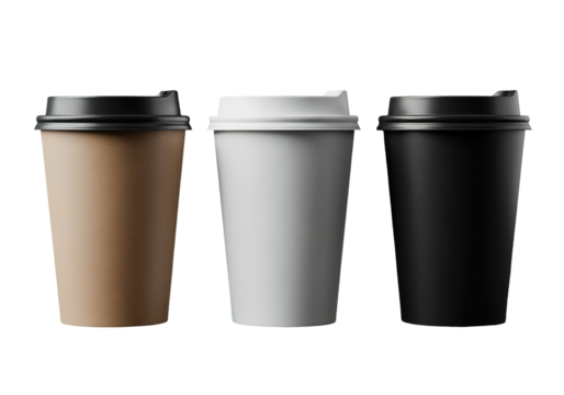 coffee cup isolated on white - Powered by Adobe