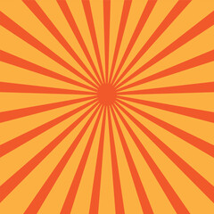 Dynamic abstract spiral design sunbrust Vintage sunrays illustration sunburst pattern colorful design. Abstract circuses sunbrust , stripe background desig .Radiating Stripes orange and yellow
