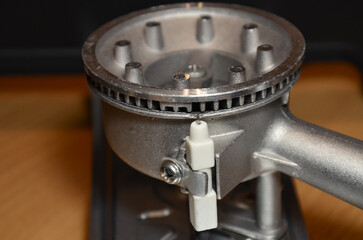 piezoelectric element of a gas stove for igniting gas