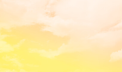 Sky pastel background yellow gradient sunset sunrise summer abstract sky evening soft effect pattern texture design nature spring light beauty template