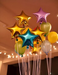 Christmass background with stars