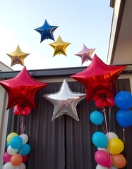 Christmass background with stars