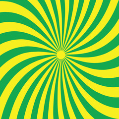 Sunburst  abstract spiral design sunbrust Vintage sunrays illustration sunburst pattern colorful design. Abstract circuses sunbrust , stripe sunline background design.green and yellow sunbrust