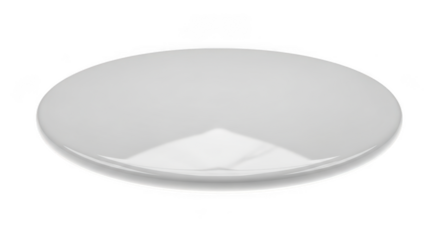 Minimalist white oval shape reflective design element modern abstract graphic art simple ellipse object transparent background