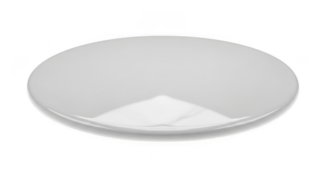 Minimalist white oval shape reflective design element modern abstract graphic art simple ellipse object transparent background