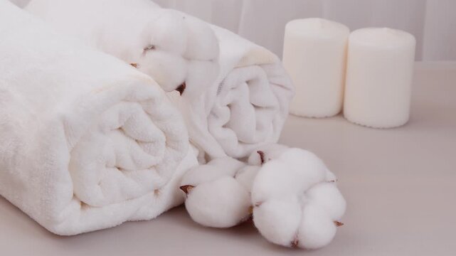 Premium Xinjiang Cotton Towels and Raw Cotton Bolls - High Quality Long Staple Fiber Spa Products