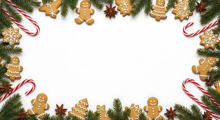 Christmas Gingerbread Cookies and Decorations
