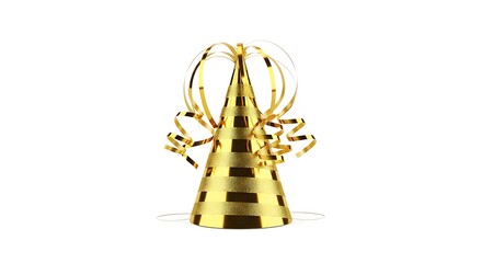 Golden Party Hat Celebrations