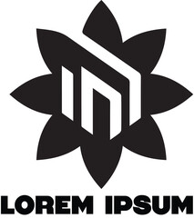 logo for company eco branding design, nature-themed emblem