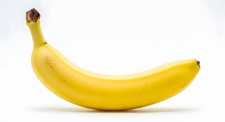 Ripe banana offers a vibrant, healthy snack choice for active lifestyles, perfect for nutritional campaigns and wellness initiatives, naturally appealing