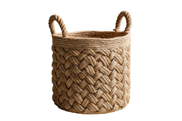 Obraz premium wicker basket isolated on white Background 