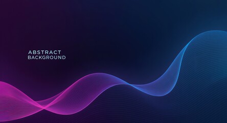 abstract blue background with waves