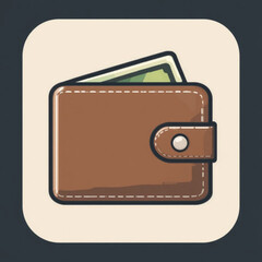 vector wallet icon