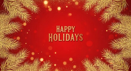 Merry Christmas/ Happy Holiday gift card/ banner with gift decoration Christmas style | Christmas 2025 | Happy New Year 2025 | Happy New Year | Happy Holiday | 25th December