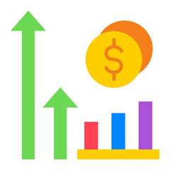 Money growth Icon