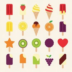 Flat Waffle Cone Design Pack