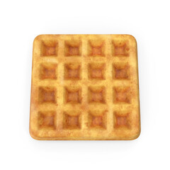 waffle on a transparent background, PNG