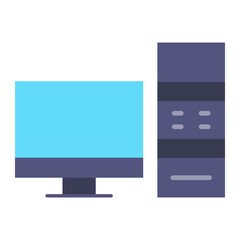 Desktop computer Icon