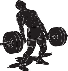 Gym Workout Silhouettes Bundle 