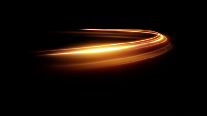 Vector background with radiant golden lines with a sense of festive motion and joy. Perfect for New Year's Eve promotions, wedding invitations, anniversary graphics, achievement announcements