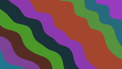 Colorful Wavy Line Art Background: Dynamic Diagonal Stripes Pattern for Creative Projects & Web Design