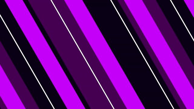 Abstract pattern of purple black and white diagonal lines