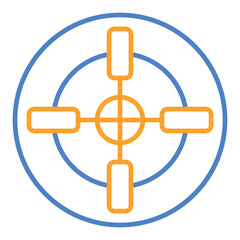 Obraz premium Focus Icon