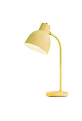 Vibrant Yellow Desk Lamp with Adjustable Neck