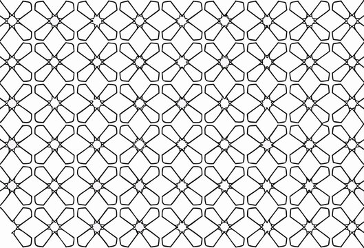 abstract geometric pattern background. Vector seamless pattern.ornamental style. Seamless design.

