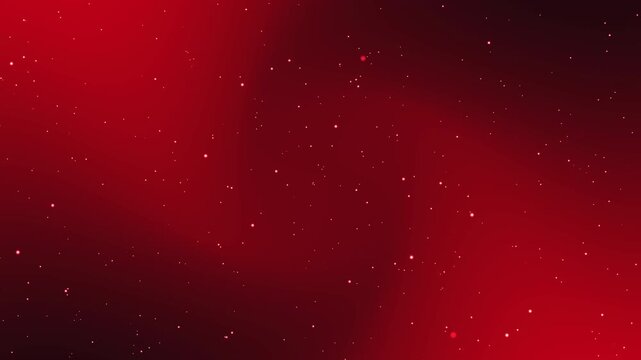 Red background with countless tiny white dots, suitable for abstract designs, backgrounds, patterns, digital art, and creative projects