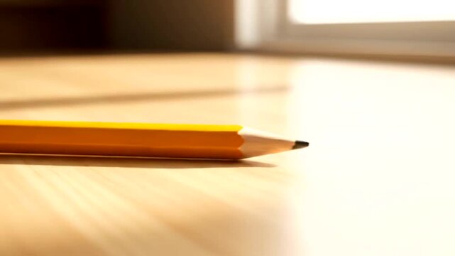 pencil and eraser on a notebook