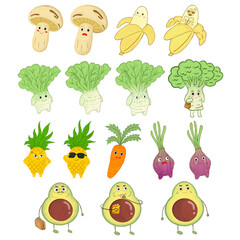 vegetables and fruits