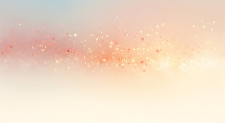 Soft pastel bokeh lights abstract background with subtle sparkles