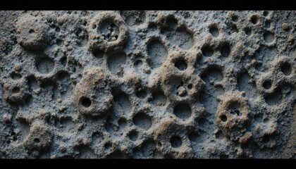Detailed lunar surface with craters showcasing the harsh realities of space exploration