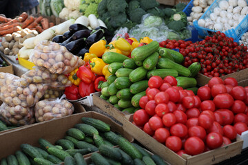 fruit and vegetable market