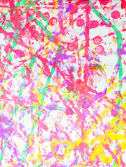 Colorful Abstract Lines Pattern with Dynamic Brush Strokes 13