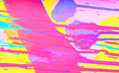 Colorful Abstract Lines Pattern with Dynamic Brush Strokes 39