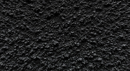 Close up textured black carpet background with detailed fibers