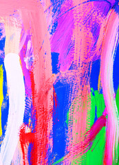 Colorful Abstract Lines Pattern with Dynamic Brush Strokes 41