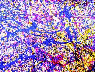 Colorful Abstract Lines Pattern with Dynamic Brush Strokes 47