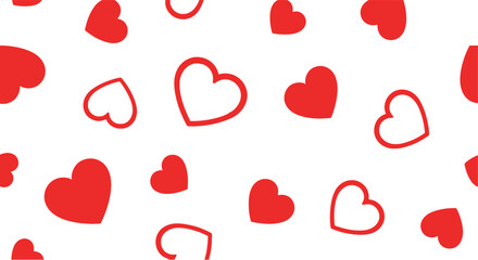 Romantic Embrace A Whimsical Dance of Hearts