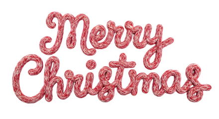 Merry christmas candy cane text on black background