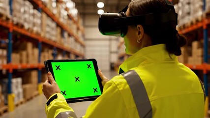 Augmented Reality in Warehouse Management: Efficiency and Innovation - Powered by Adobe