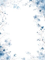 Floral watercolor background for wedding invitations and greeting cards.