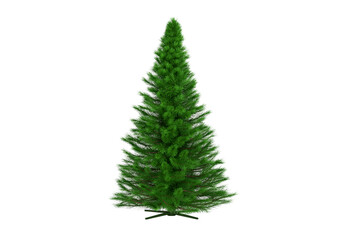 Christmas tree, transparent background