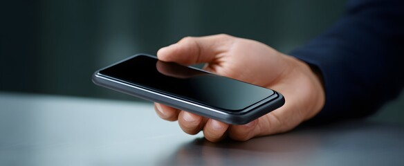 Effortless touchless transaction approval sparks trust and freedom on a sleek smartphone display