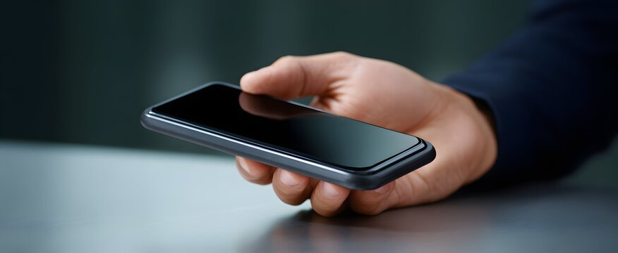 Effortless touchless transaction approval sparks trust and freedom on a sleek smartphone display