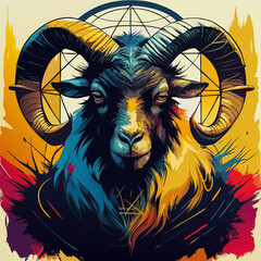 il demone caprone 01