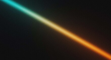 Grainy Gradient Abstract Spectrum - A Play of Warm and Cool Tones in Light and Shadow